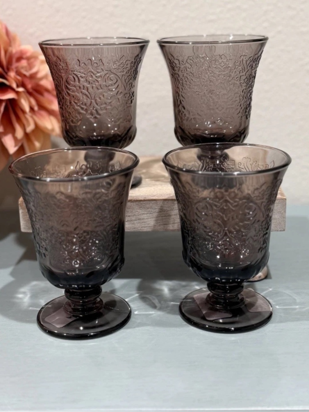 La Rochere Amboise Aubergine
Amethyst Tumblers Set of 4 Made In France